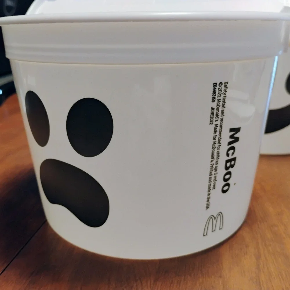 7 McDONALD's‎ Happy Meal Halloween Bucket 2022 McBoo Pails & 2023 Mummy Pails